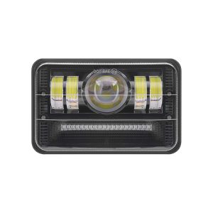 Straight-Bar 7 Inch Square LED Headlight