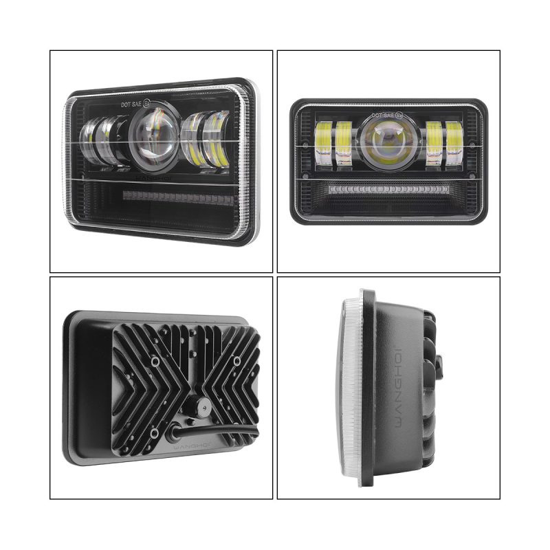 Straight Bar 7 Inch Square Led Headlight 04 Straight Bar 7 Inch Square Led Headlight 04 Straight-Bar 7 Inch Square LED Headlight product angle reference