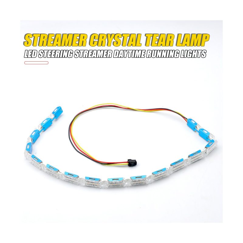 Streamer Crystal Tear Led Drl Turn Signal Strip 01 Streamer Crystal Strip Main Streamer Crystal Tear LED DRL Turn Signal Strip