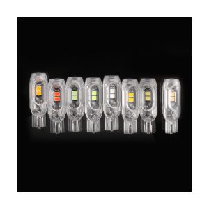 T10 Clear Lens LED Width Indicator Bulb Color Options