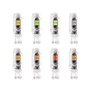 T10 Clear Lens Led Width Indicator Bulb Color Options 05 T10 Clear Color Options Color options for T10 clear lens LED width indicator bulb