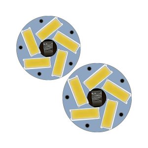 T10 Multi Smd Led Brake Position Bulb Series 02 T10 Multi 15 Top Top view of T10 multi-SMD LED brake position bulb 15 layout