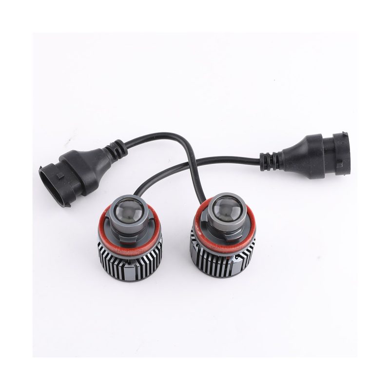 T3 9005 9006 H11 Lens Led Headlight Bulb Options 05 T3 H11 Pair T3 H11 lens LED headlight bulb pair