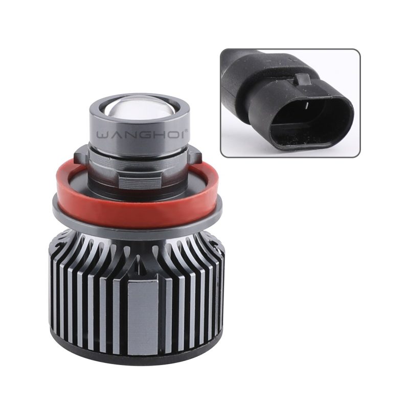 T3 9005 9006 H11 Lens Led Headlight Bulb Options 06 T3 H11 Connector H11 connector reference for T3 lens LED headlight bulb