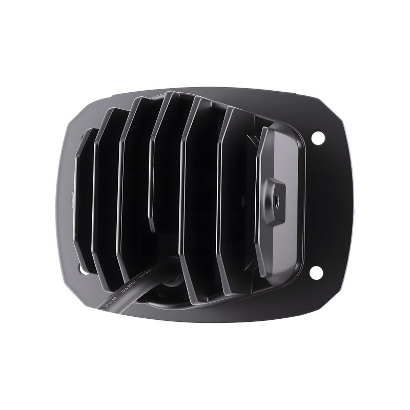 Rear housing reference for three-bead square recessed LED work light
