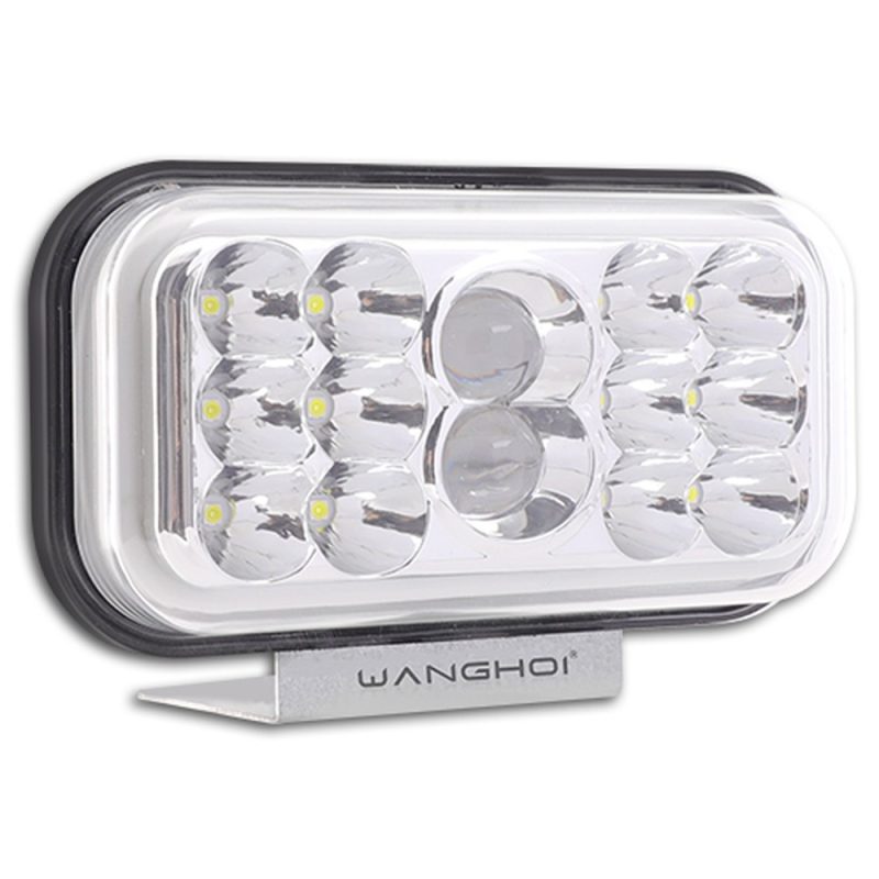 Three Color Frame Motorcycle Led Spotlight Long Main Three-Color Frame Motorcycle LED Spotlight Options