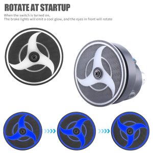 Three Leaf Led Flashing Brake Light Rotate Startup Source effect graphic showing the rotate-at-startup lighting reference.