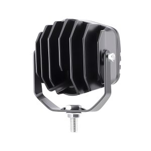 Three-Lens Square LED Work Light rear housing reference