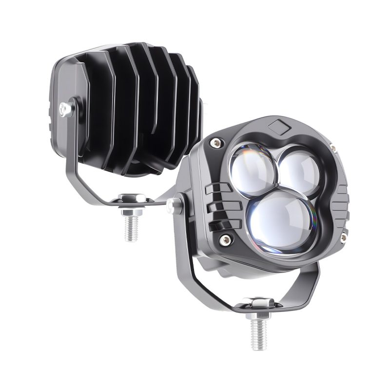 Three-Lens Square LED Work Light multi-view product reference