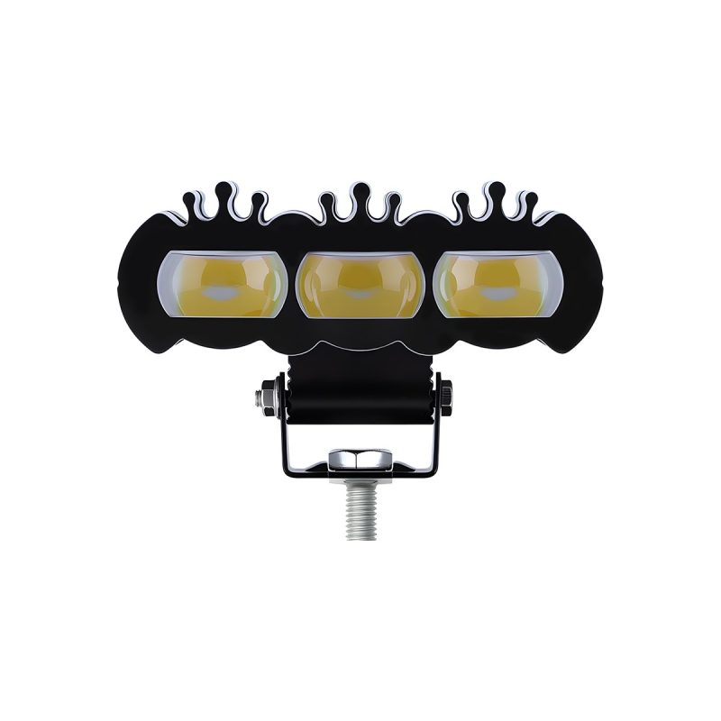 Three Pearl Demon Eye Led Motorcycle Spotlight 01 Three Demon Main Three Pearl Demon Eye LED Motorcycle Spotlight