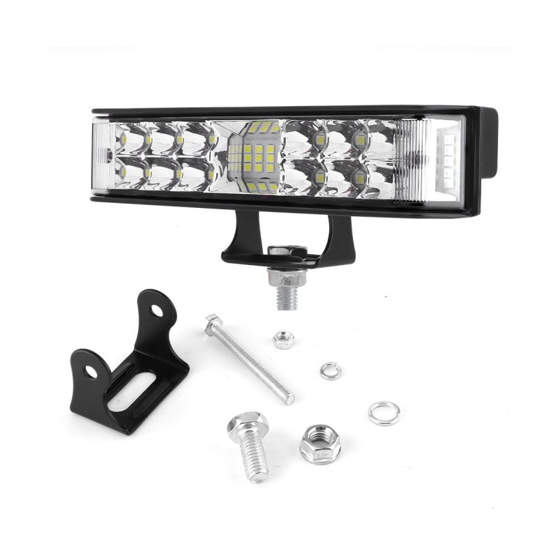 Three-Sided Linear LED Work Light Bar Options bracket kit reference