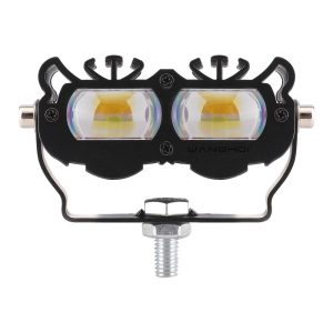 Tiger Head Twin Bead Led Motorcycle Spotlight Main Tiger Head Twin-Bead LED Motorcycle Spotlight