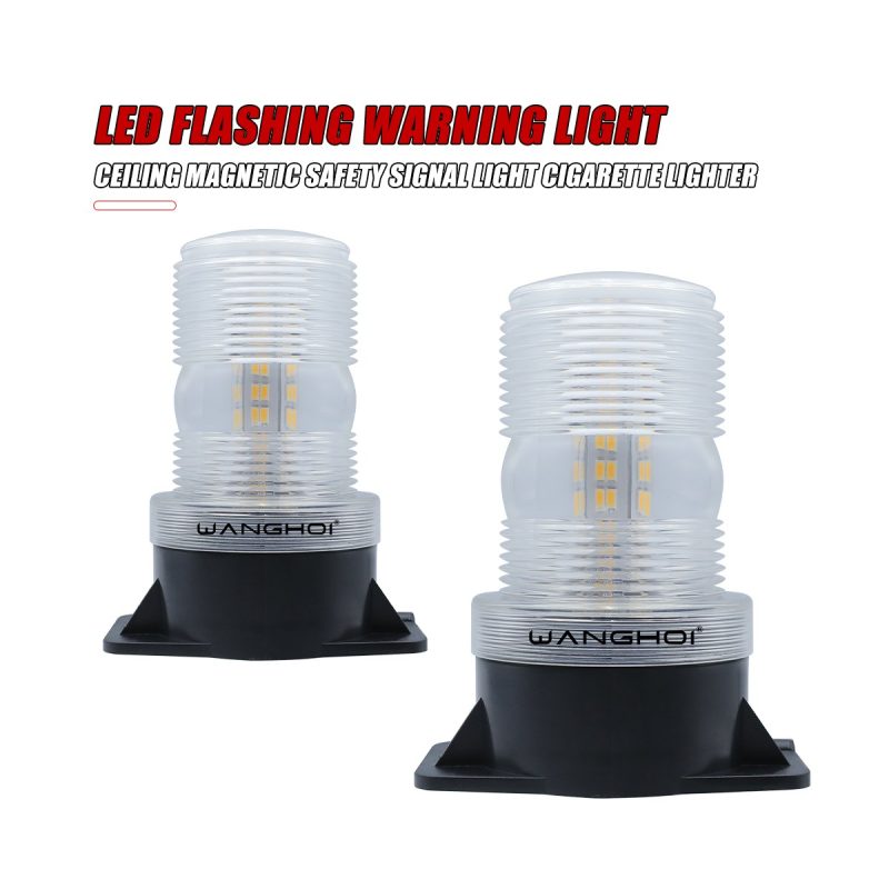 Tower Led Beacon Warning Light Color Options 05 Tower Beacon White White tower LED beacon warning light