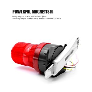 Plug and wiring reference for tower LED beacon warning light