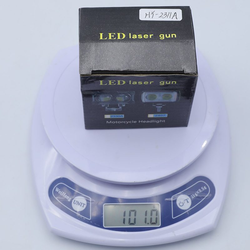 Transparent Colorful Owl Led Motorcycle Spotlight Package Weight Package and sample-weight reference supplied with the product folder.