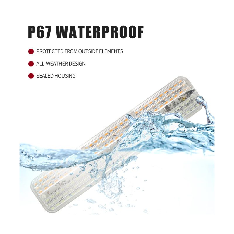Transparent Motorcycle Led Turn Signal Strip Ip67 Waterproof Reference Source image reference for IP67 waterproof positioning and sealed housing direction.