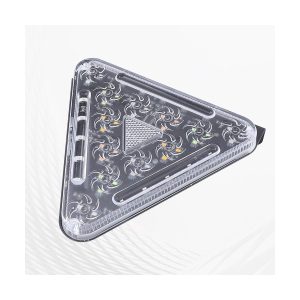 Triangular LED truck warning strobe light angle product view
