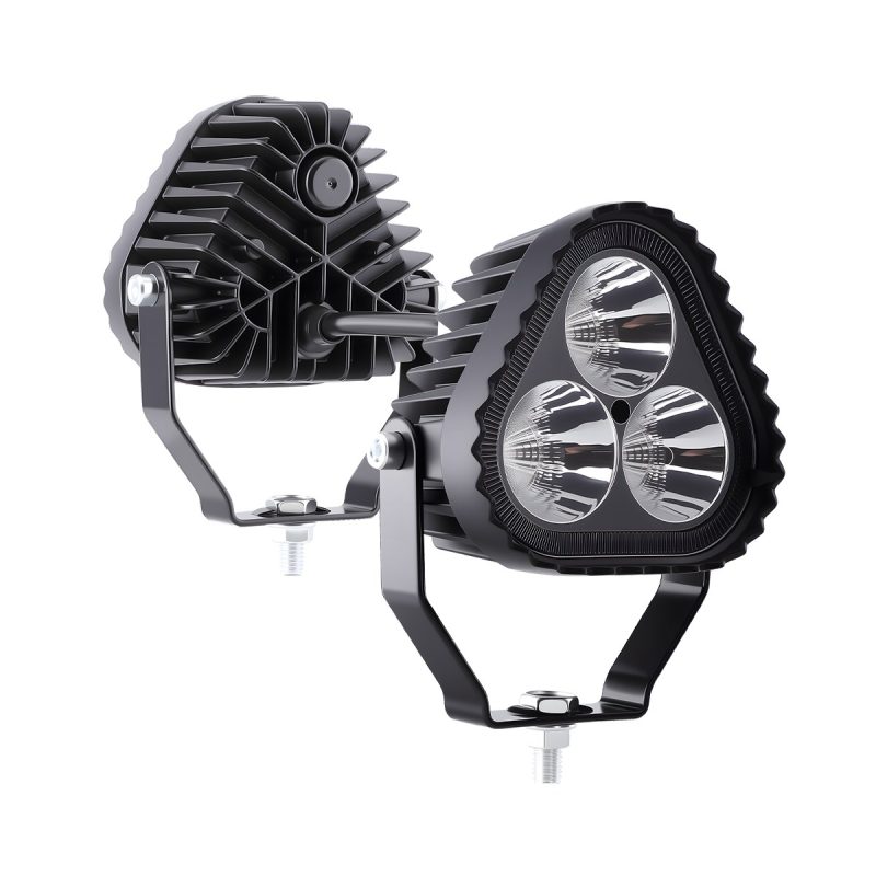Kit reference for triangular three-lens LED work light
