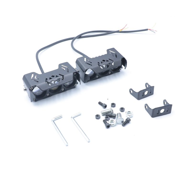 Triple Eye Motorcycle Auxiliary Spotlight Bar 04 Triple Eye Hardware Triple-eye motorcycle auxiliary spotlight bar hardware kit