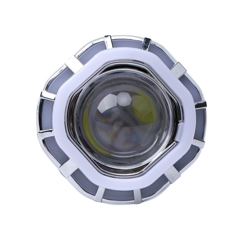 Two Color Angel Devil Eye Led Projector Lens Main Two-Color Angel Devil Eye LED Projector Lens 12V-80V