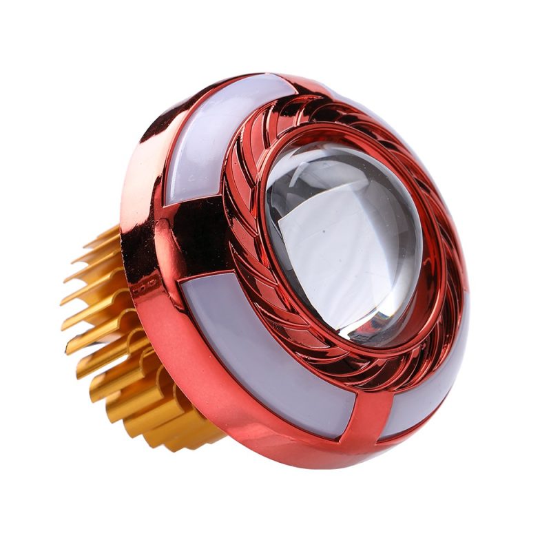 Two Color Angel Devil Eye Led Projector Lens Red Angle Red housing variant reference from the supplied 1:1 product image set.