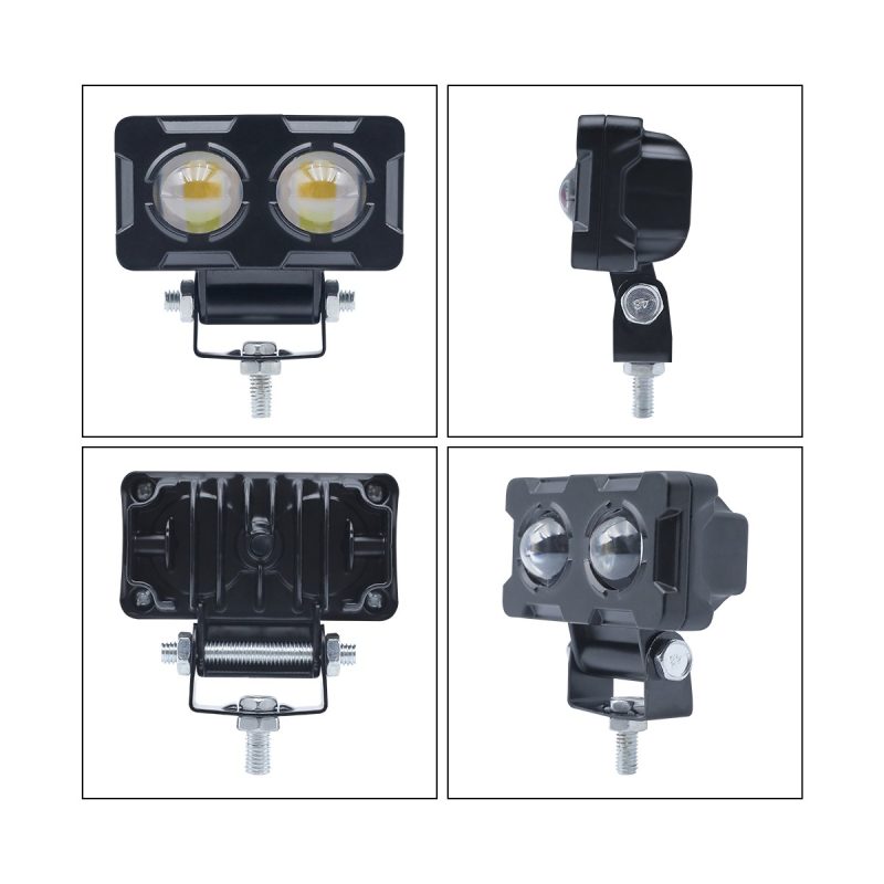 Two Color Bifocal Lens Led Spotlight 01 Bifocal Lens Spot Views Two-Color Bifocal Lens LED Spotlight