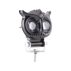 Two Color Owl Style Led Work Light 01 Owl Angle Angle view of two-color owl-style LED work light