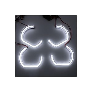 U-Shaped Crystal Angel Eyes White 105-128mm Kit
