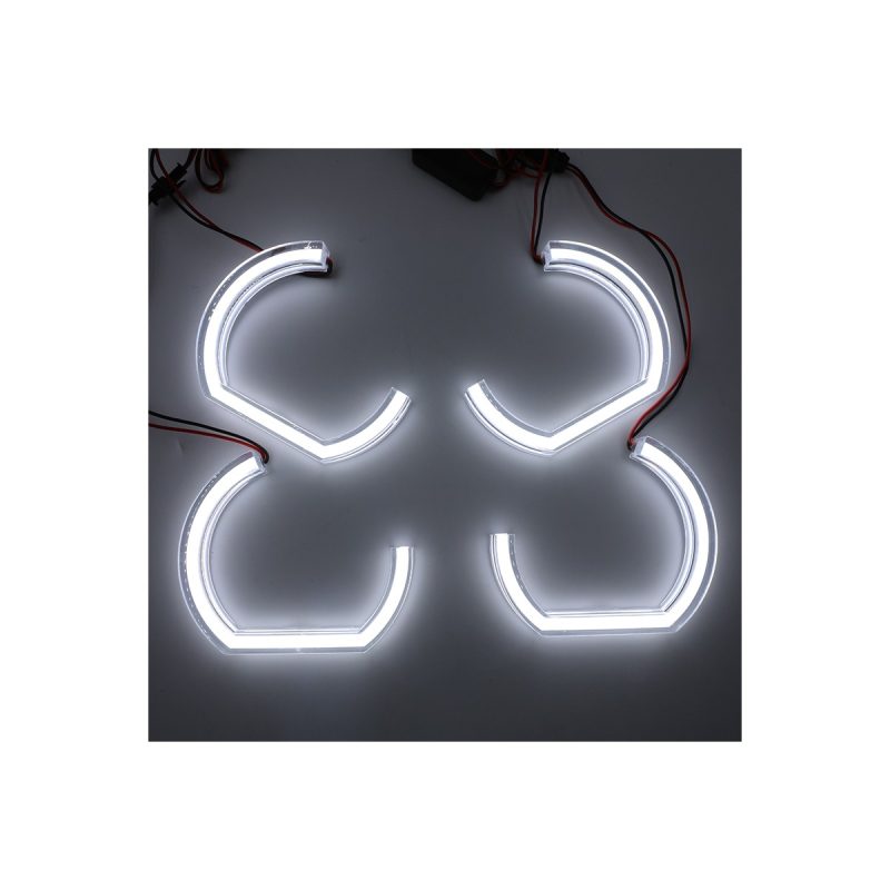 U Shaped Crystal Angel Eyes White 105 128Mm Kit 01 U Crystal White Main U-Shaped Crystal Angel Eyes White 105-128mm Kit
