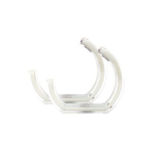 U Shaped Crystal Angel Eyes White 105 128Mm Kit 03 U Crystal White Pair U-shaped crystal angel eyes white pair reference