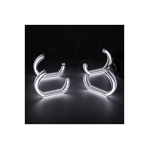 U Shaped Crystal Angel Eyes White Amber 105 128Mm Kit 02 U Crystal White Amber White White light reference for U-shaped crystal angel eyes kit
