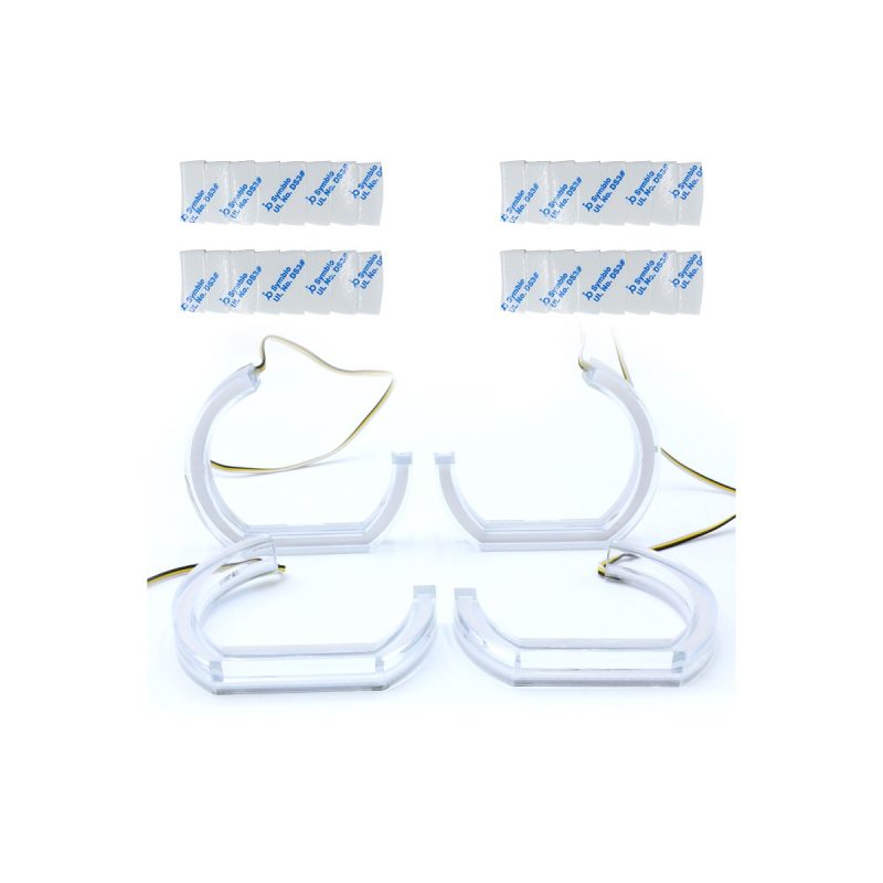 U Shaped Crystal Angel Eyes White Amber 105 128Mm Kit 04 U Crystal White Amber Kit U-shaped crystal angel eyes white amber kit reference