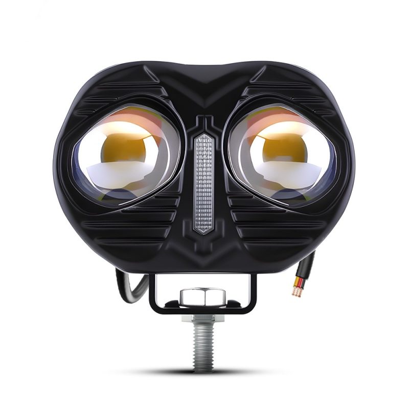 Wh V106 Dual Lamp Motorcycle Led Spotlight Main WH-V106 Dual-Lamp Motorcycle LED Spotlight
