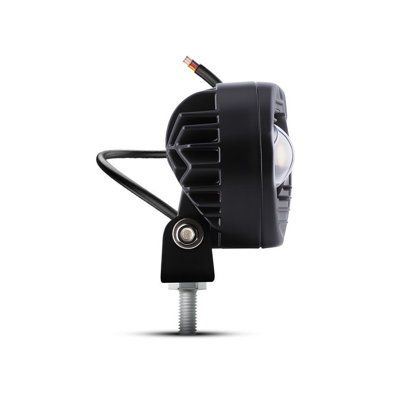 Side view of WH-V106 dual-lens LED auxiliary spotlight