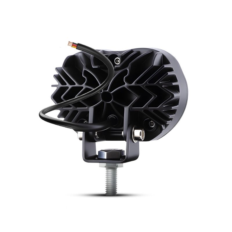 Rear view of WH-V106 dual-lens LED auxiliary spotlight