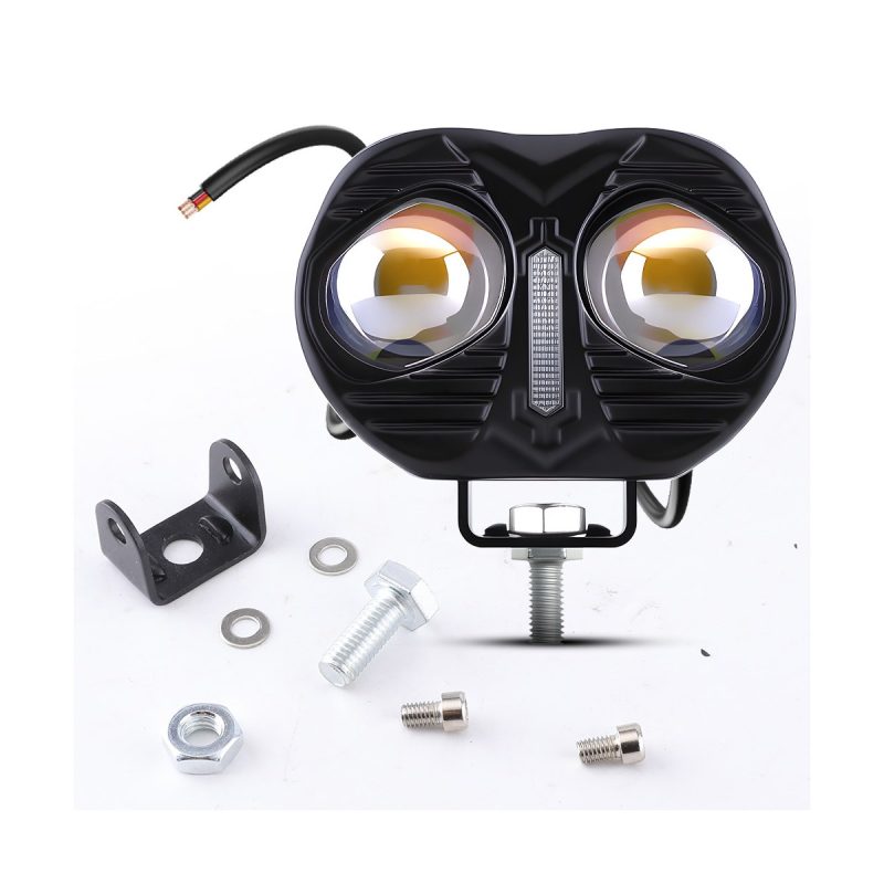 Hardware reference for WH-V106 dual-lens LED auxiliary spotlight