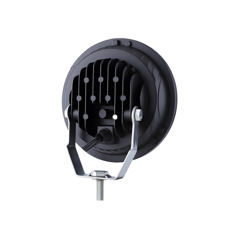 Wh5038C 5 Inch Round Led Off Road Spotlight 04 Wh5038C Rear WH5038C 5 inch round LED spotlight rear housing view