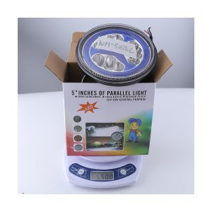 Wh5038C 5 Inch Round Led Off Road Spotlight 06 Wh5038C Package WH5038C 5 inch round LED spotlight package view