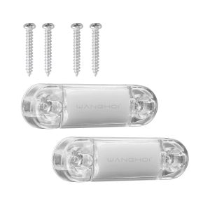 White Long Led Truck Side Marker Light 12V 24V Ip68 03 Kit With Screws Product view showing supplied mounting screws.