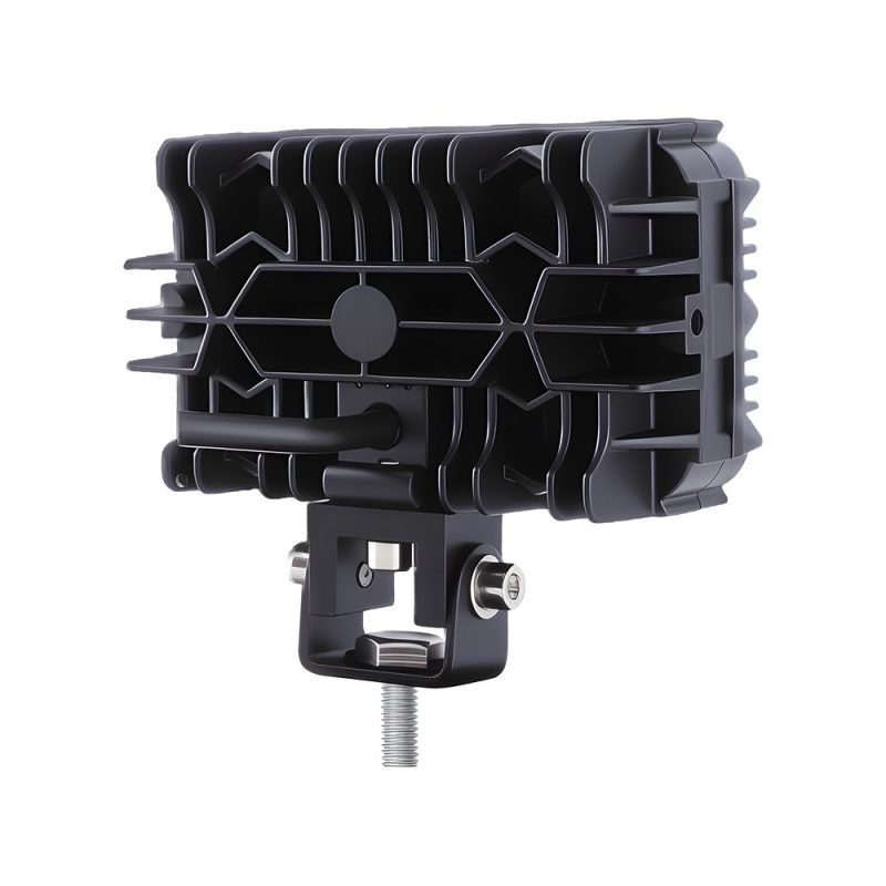Whv103 Colorful Led Work Light Rear Heat Sink Rear heat-sink product view for housing and cable reference.